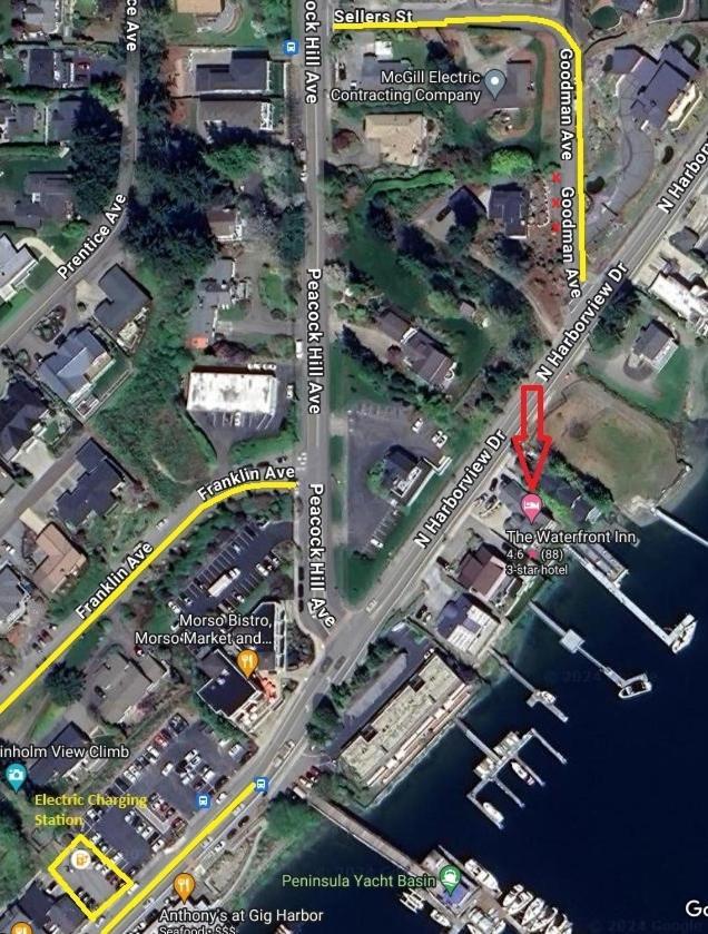 Waterfront Inn Gig Harbor Eksteriør bilde